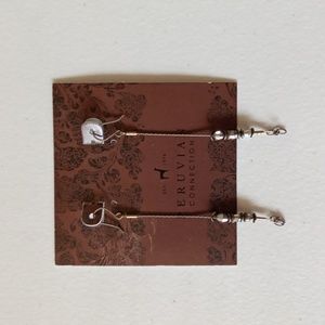 Peruvian Connection l Stacked Drop Earrings